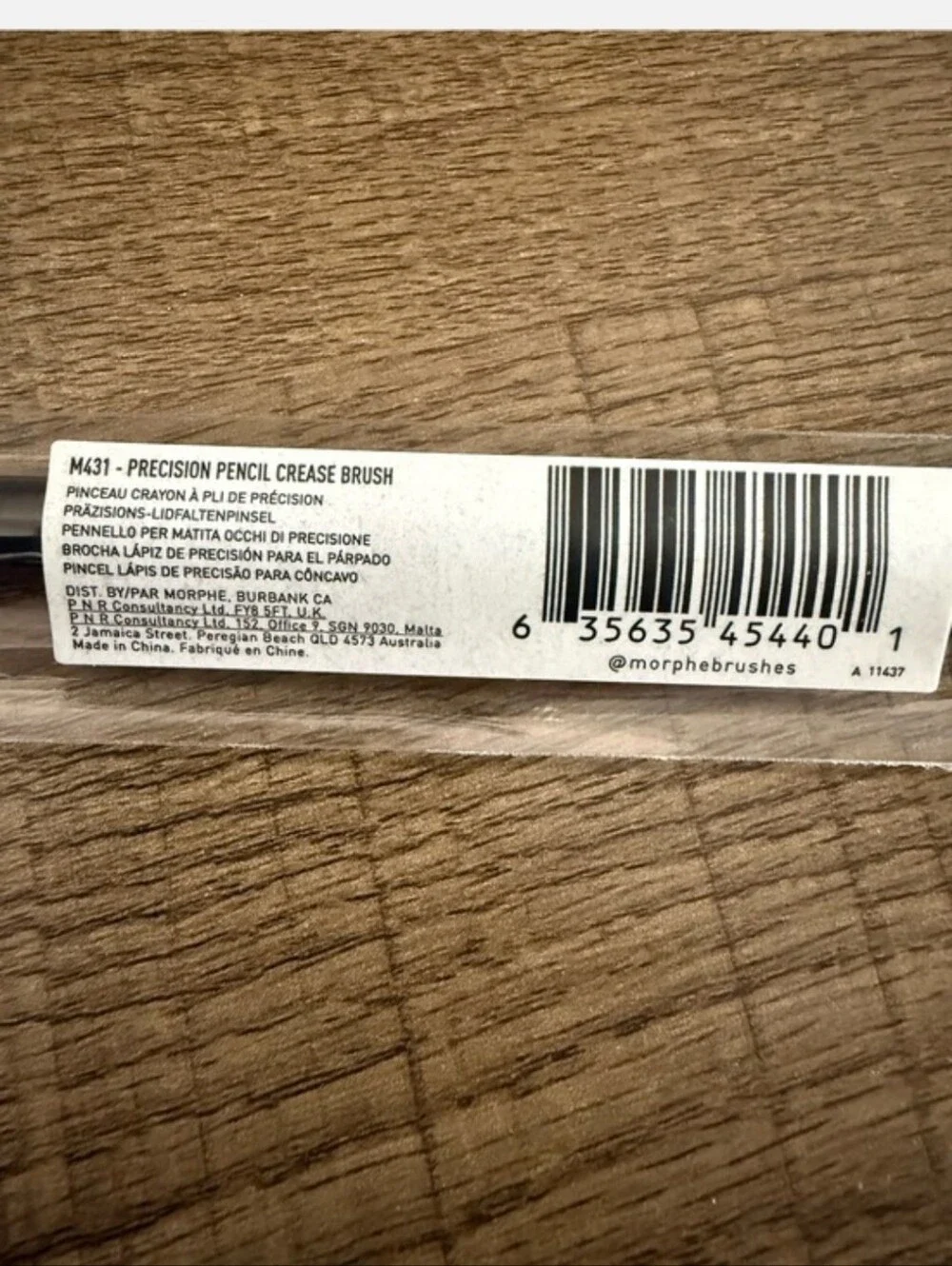 Morphe M431 Precision Pencil Crease Brush, NIP